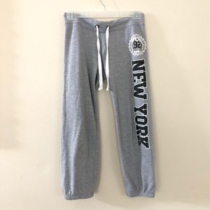 Gray New York Sweatpants
